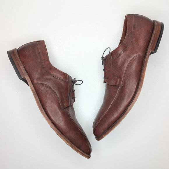 Allen Edmonds Jackson dress shoes Made in USA brown leather  display picture 2